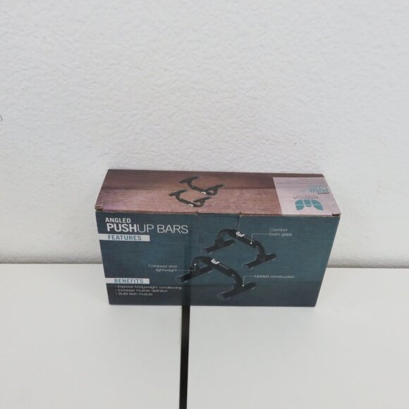 (#108) Warrior angled Push-Up Bars with Foam Grip Handles - Picture 5 of 5